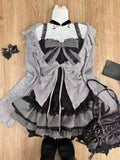 GETADME 2025 Japanese Style Kawaii Clothing 3 Piece Skirts Set Women Bodycon Slim Even Party Clothing Autumn Lolita Suits Y2k Crop Tops