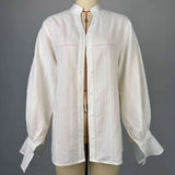 GETADME Fashion White Shirts Women Long Sleeve Oversize Blouse 2025 New Spring Summer Basic Tops Cotton Chic Shirt for Women