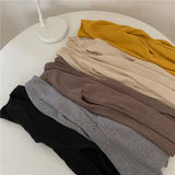 GETADME Autumn Winter Knitwear Tops Fashion Female Long Sleeve Skinny Elastic Casual V-neck Knitted Shirts Women Pullover Sweaters