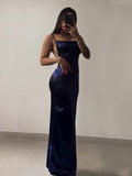 GETADME 2025 Europe and the United States explosive new cross-border dress summer senior sense Y2K sexy halter Spice Girl dress
