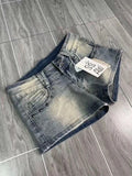 GETADME HOUZHOU Vintage Y2k Denim Shorts Women Sexy Blue Gothic Low Waist Shorts Female Punk Retro Summer Streetwear Short Jeans Slim Up