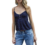 GETADME Y2k Fairycore Spaghetti Strap Camisole Women Cute Peplum Vest Coquette Low Cut V-neck Babydoll Tank Boho Going Out Crop Top