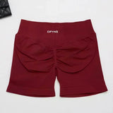 GETADME DFYNE 여름 신상품 하이바운스 고품질 피트니스 반바지 레깅스 셰이프 여성용 요가 바지 사이클링 바지 필라테스 피트니스 바지