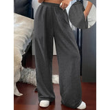GETADME Ladies' New Street Dance Trendy Brand Sports Pants Autumn and Winter New Neutral Sports Casual Sports Pants