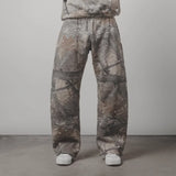 GETADME Y2K Retro SweatPants Camouflage Pattern Print Streetwear Men harajuku Street Hip Hop Unisex Oversized Casual Camo Baggy Trousers