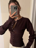 GETADME Pink Twist Cotton Long Sleeve Knitted Cardigan Women Simple Button Casual Preppy Style Jumper Sweet Cute Simple Sweater Top New