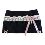 GETADME 핫걸 리브 엘라스틱 허리 미니 스커트 A라인 플리츠 스커트 여성 가을 ​​겨울 레트로 살구색 하이웨이스트 스커트 