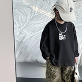 GETADME Hip Hop Casual Loose Children's Pants Children's Four Seasons Pure Cotton Leopard Pattern Jeans Trendy Casual Pants