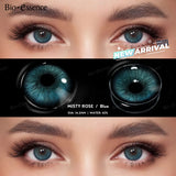 GETADME Bio-essência novas lentes de contato coloridas exclusivas para olhos lente de olho verde moda lentes azuis de contato cosplay lente multicolorida