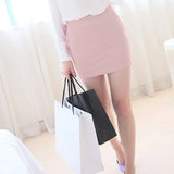 GETADME New Micro Mini Skirts 2025 Summer Sexy Girls Skirts Casual Package Hip Short Skirts Women Tight Office Party Female Red Black