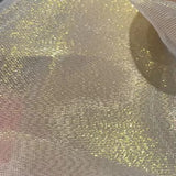 GETADME Nude Wedding Dress Lace Fabric Width Mesh for Bridal Gown Lining Design Vintage Bodice Stiff  Feeling Mesh 3 yards