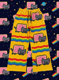 GETADME Nyan Cat Sweatpants Y2k Pants Baggy Men Elastic Waist American Streetwear Hip Hop Vintage Joggings Casual Pants Men Clothing