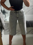 GETADME Women Jeans Denim Pant Vintage Wide Leg Long Pants High Waist Straight Trousers Y2k Streetwear Elegant Work Hot Drilling 2026