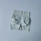 GETADME 여성용 하이웨이스트 스포츠 반바지 피치 힙 리프팅 허리 조임 슬리밍 러닝 트레이닝 피트니스 의류