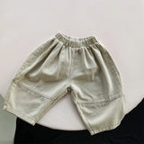 GETADME 8954T Children Pants Spring and Autumn New Casual Loose Boy's Wide-leg Pant Harem Pants 1-7Y Kid's Trousers
