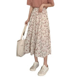GETADME Elegant Slimming Long Dress Eternal Flower Fairy Woman's Elegant A- line Skirt Lightweight Summer Dress 2025