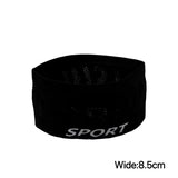 GETADME 1 Pcs Black Headbands for Women No Slip Soft Hair Accessories Stars Head Wraps for Women Yoga Workout