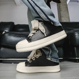 GETADME Sneakers Mens Shoes Pu Leather Summer Casual Sneakers Student Casual Shoes Low Top Women Man Vulcanize Shoes Spring Autumn