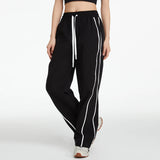 GETADME Sports Trousers Women Summer Cool Windproof Outdoor Mountaineering Loose Casual Wide-leg Pants Quick-drying Sun Protection Pants