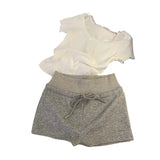 GETADME Casual Sleepwear Women Pajama Sets  Korean Piiama Summer Shorts Sets 2 Pieces Short Sleeve Night Wears Solid Home Suit 2025 New