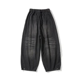 GETADME Spring Men Streetwear Denim Pants Men Harajuku Washed Baggy Jeans Men Y2K Fashion Punk Casual High Waist Wide Leg Pants