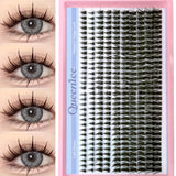 GETADME DIY Cluster Lashes 3D Natural And Anime-Style False Eyelashes Wispy Spiky Individual Eyelash Extensions