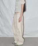 GETADME Light Colour Trend Dressing Up Korean Style Simple Baggy Angel Printed  Jeans 2025 Spring Necessary Solid Retro Straight Pants