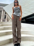 GETADME Solid Color Shiny Bodycon Sexy Style Vest Top 2025 New Summer Ladies Camisole Casual Basic