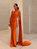 Getadme Sexy Satin Ribbon Party Dress Women Elegant Halter Backless Off Shoulder Sleeveless Female Dresses 2025 Summer Solid Robe Gown