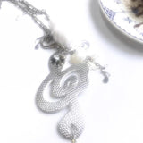 GETADME Y2K Jewelry Musical Notes Wings Heart Pendant Necklace for Women Harajuku Kawaii Accessories Korean Fashion Chain Necklace Punk