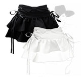 GETADME New Fashion Women Hot Girl Sweet Kawaii Bow Vintage Y2k Clothes American Streetwear Sexy Summer A-line Gothic Mini Denim Skirts