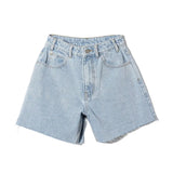 GETADME Fashion simple all-match woolen design Denim shorts for women summer new European and American style