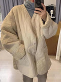 Getadme-Womens Winter Clothing Jackets Warm Quilted Coat Korean Fashion Casual Fleecing Cotton-padded Clothes New in Outerwears