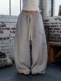 GETADME 2025 Street Hip-hop Goth Harajuku Fashion Versatile Straight Wide-leg Pants Men American Retro Y2K Casual Loose Trousers Women
