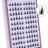 GETADME DIY Self-Adhesive Cluster Lashes 10 Rows/Box, Glue-Free Manga Style Sectioned Eyelashes Natural Look