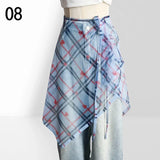 GETADME 190cm Summer Bohemian Hottie Jazz Belt Mesh Breathable Beach Outer Wear Multifunctional Waist scarf Accessories