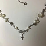 Stray Kids 5-Star inspired necklace, y2k, stray kids merch