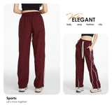 GETADME Sports Trousers Women Summer Cool Windproof Outdoor Mountaineering Loose Casual Wide-leg Pants Quick-drying Sun Protection Pants