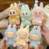 Hot Anime Figure Kawaii Monsters Abubu Have A Seat Series Vinyl Face Doll Model Toy Blind Box Keychain Toy High-Quality Replica