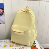 GETADME New Waterproof Nylon Women Backpack Female Travel Bag Backpacks Schoolbag for Teenage Girls Solid Color Bookbag Mochila Bookbag