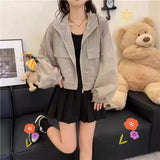 GETADME Simplicity Thin Sunscreen Clothing Anti UV Loose Summer Long Sleeved Jacket Waterproof Quick Dry Women's Coat Outdoor Sports