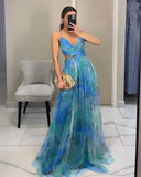 GETADME 여름 섹시 서스펜더 오프숄더 레이스 V넥 하이웨이스트 여성 파티 드레스 패셔너블 메시 홀리데이 캐주얼 파티 여성 우아함