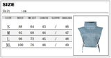 GETADME High Street Clubwear Denim Top Ladies Turtleneck Sleeveless Buckle Hollow Out Lace Up Femme Slim Fashion Trendy T-shirts 2025
