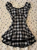 Getadme-Y2k Harajuku Lattice Vintage Sleeveless Gothic Punk Summer Dresses Slim 2024 Short Dress Lace Sexy Korea Fashion Women Dresses