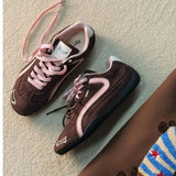 GETADME Women's Shoes Lightweight Walking Flats Fashion Women's Sneakers Casual Running Shoes Women Tennis Training Shoes Tenis De Mujer