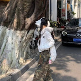 GETADME Trendy Comfortable Lazy Simple Quality Harajuku Style Straight Leg Jeans Cotton Material All-Match High Street Basic Model