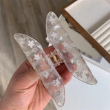 GETADME Creative Funny Acetate Sunflower Star Snail Hair Clip Claw For Women Medieval Sun Female Shark Hairpin Hair Accessories Tool