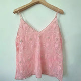 GETADME Women's Hot Sweet Sequin Bead Crop Tops Sexy Sling Slim Fit Short V-neck Straight Tank Top Korean Fashion Y2k Clothing