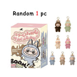 NEW Abubu The Monsters V3 Series Blind Plush Box, Vinyl Base Toy, Animated Characters, Mysterious Surprise Box, Keychain.