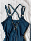 GETADME American Vintage Blue Hollow Out Camisole Vest 2025 Spring Summer New Y2k Star Chain Spice Girl High Street Tank Top Y2k Top